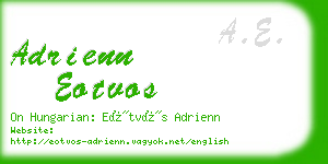 adrienn eotvos business card